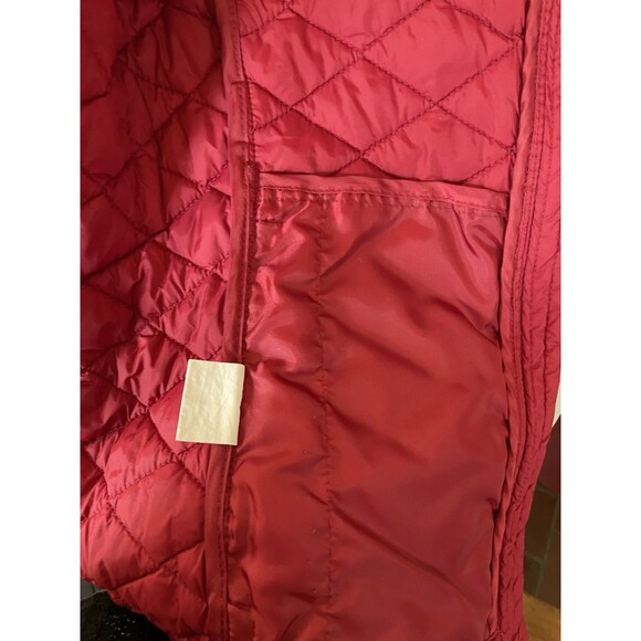 Colosseum Own the Stands Indiana University Red Puffer Vest Hooded Size S - Picture 4 of 6